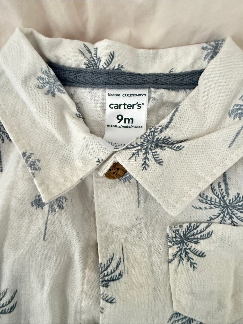 Carters only worn